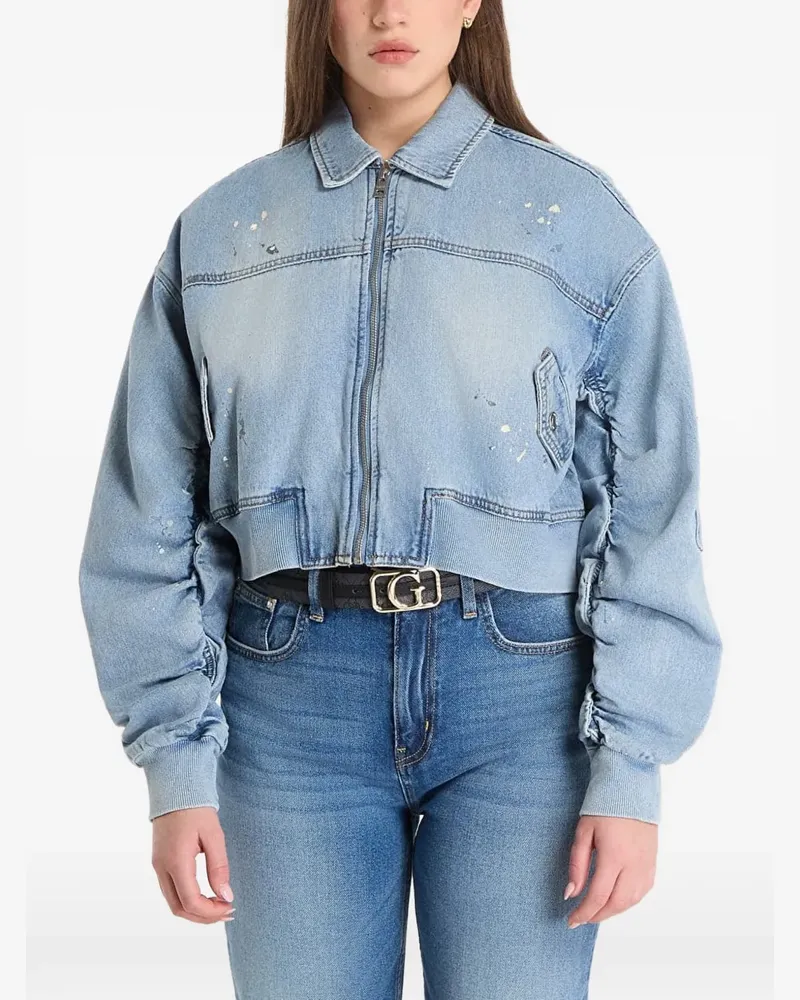 Guess Anna Jeansjacke - Blau Blau