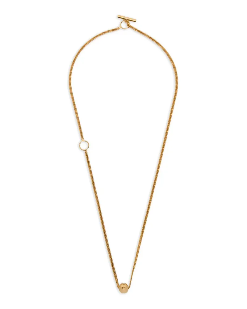 Jil Sander Halskette mit Anhänger - Gold Gold