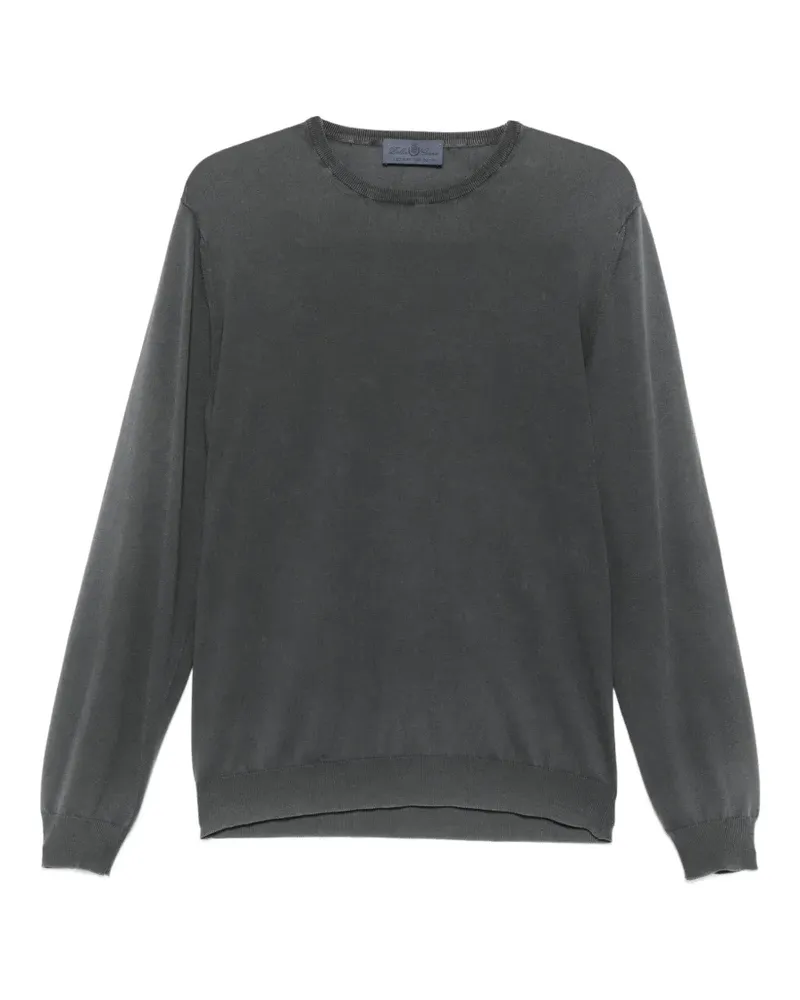 Della Ciana crew neck long-sleeve sweater - Grau Grau