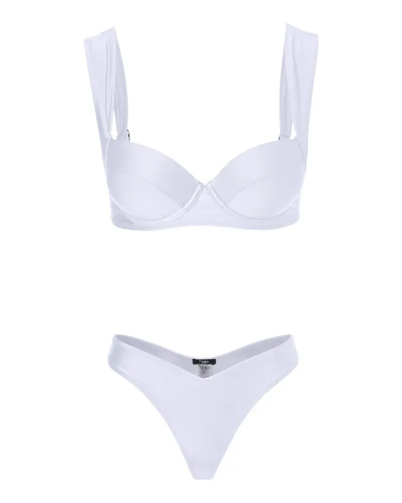 Noire Swimwear Ava Ivy bikini - Weiß Weiß