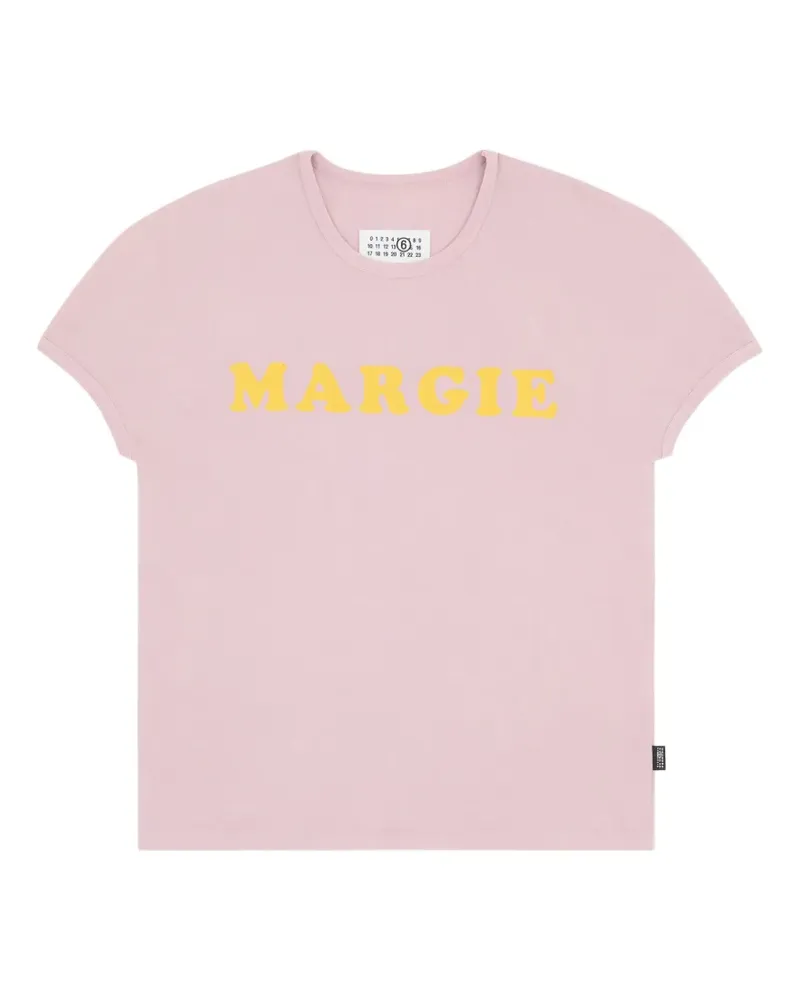 Maison Margiela Kurzärmeliges T-Shirt - Rosa Rosa