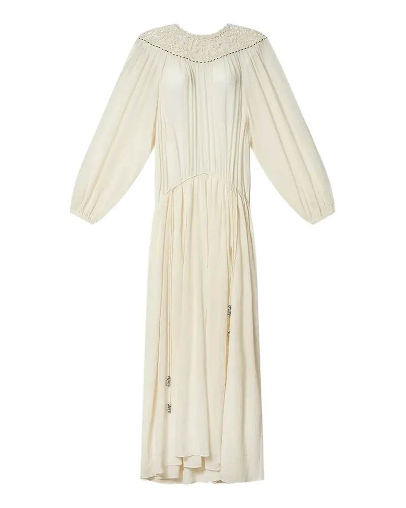 Isabel Marant Nydia Latzkleid aus Spitze - Nude Nude