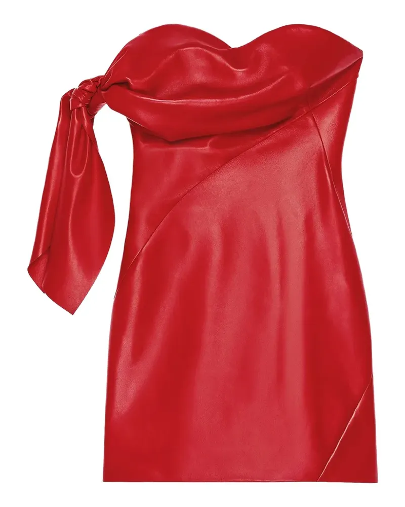 Givenchy knot strapless dress - Rot Rot