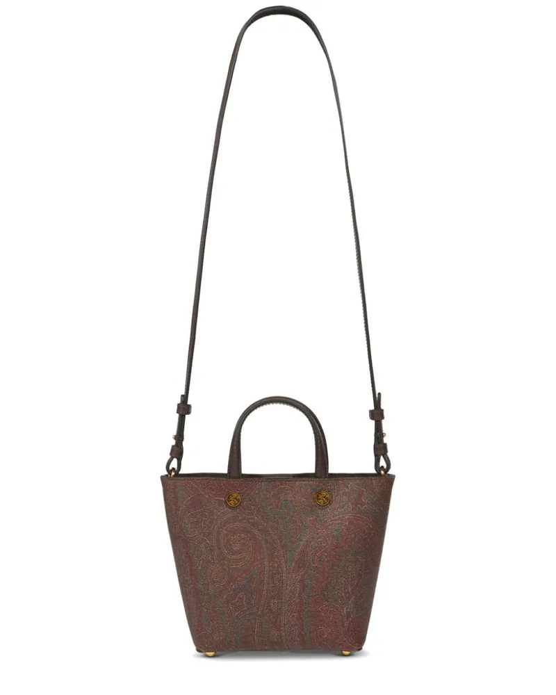 Etro Essential Mini-Tasche - Braun Braun