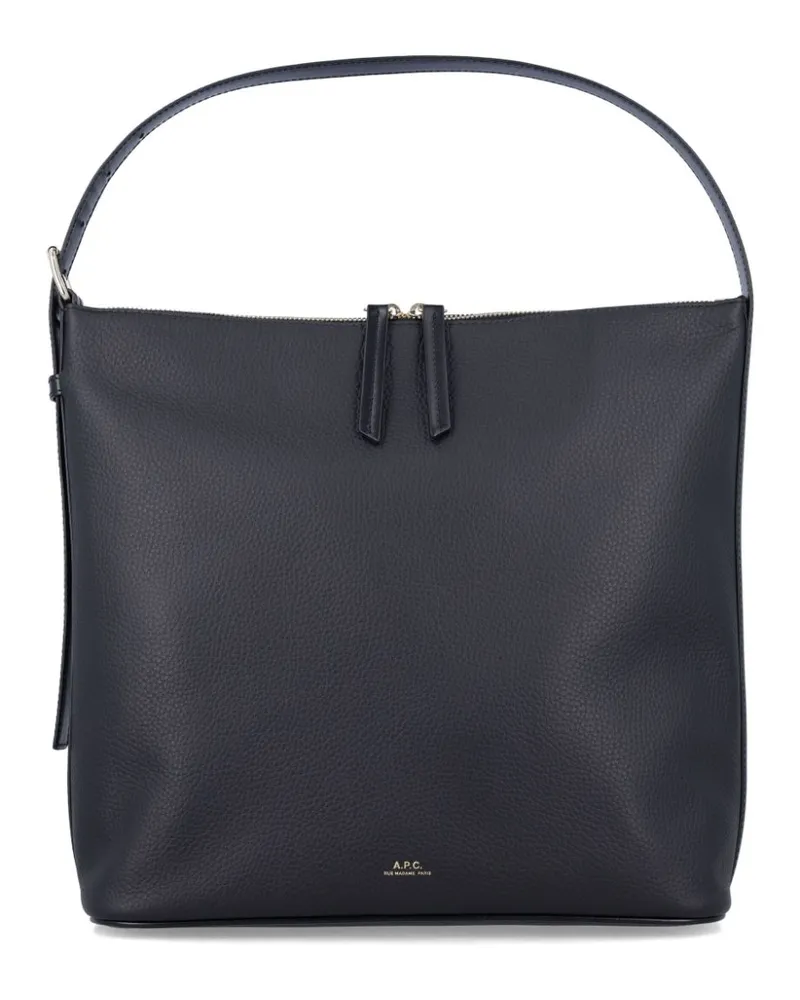 A.P.C. Vera Schultertasche - Schwarz Schwarz