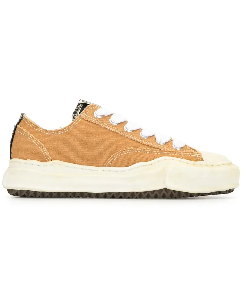 MIHARAYASUHIRO Sneakers in Colour-Block-Optik - Grün Grün