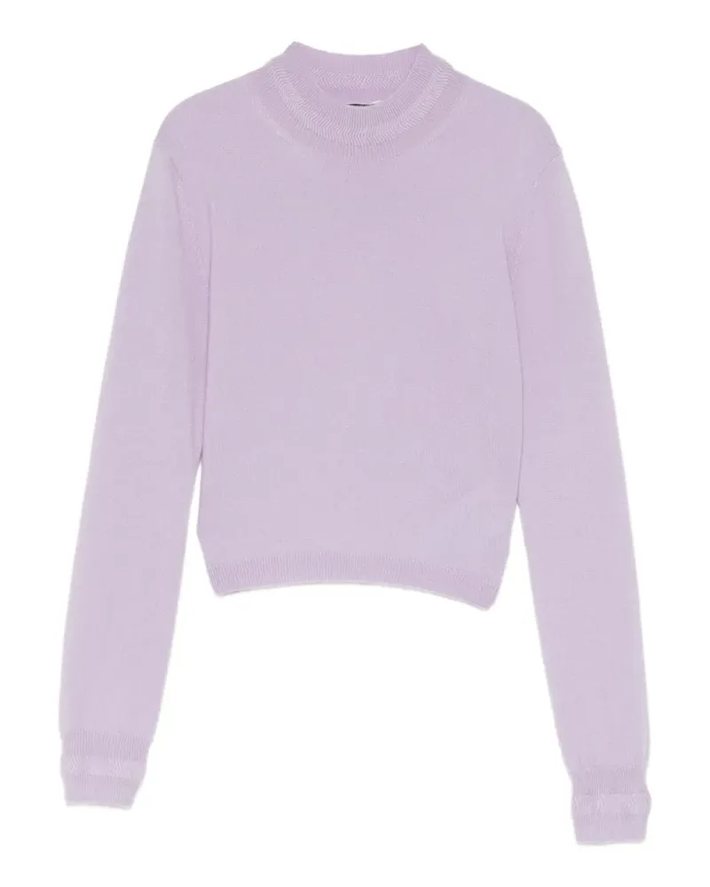 Jil Sander Kaschmirpullover mit Stehkragen - Violett Violett