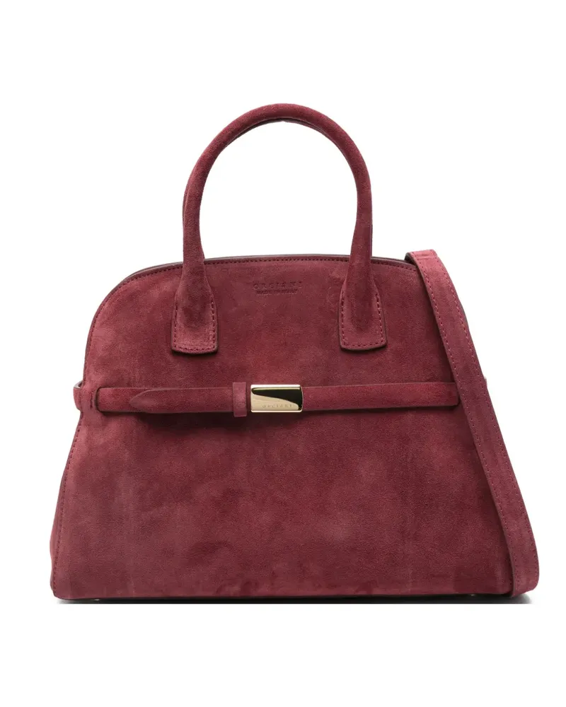 Orciani Aura buckle-detail shoulder bag - Rot Rot