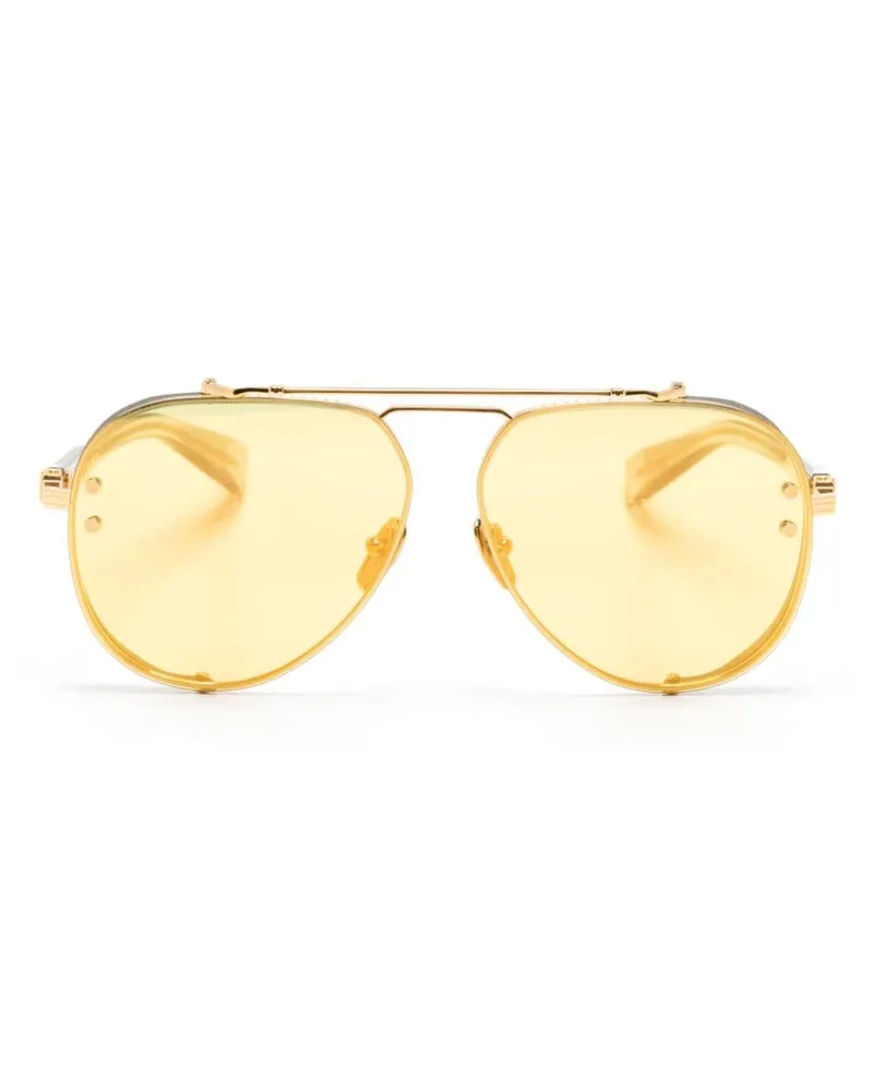 Balmain Captaine Pilotenbrille - Gold Gold