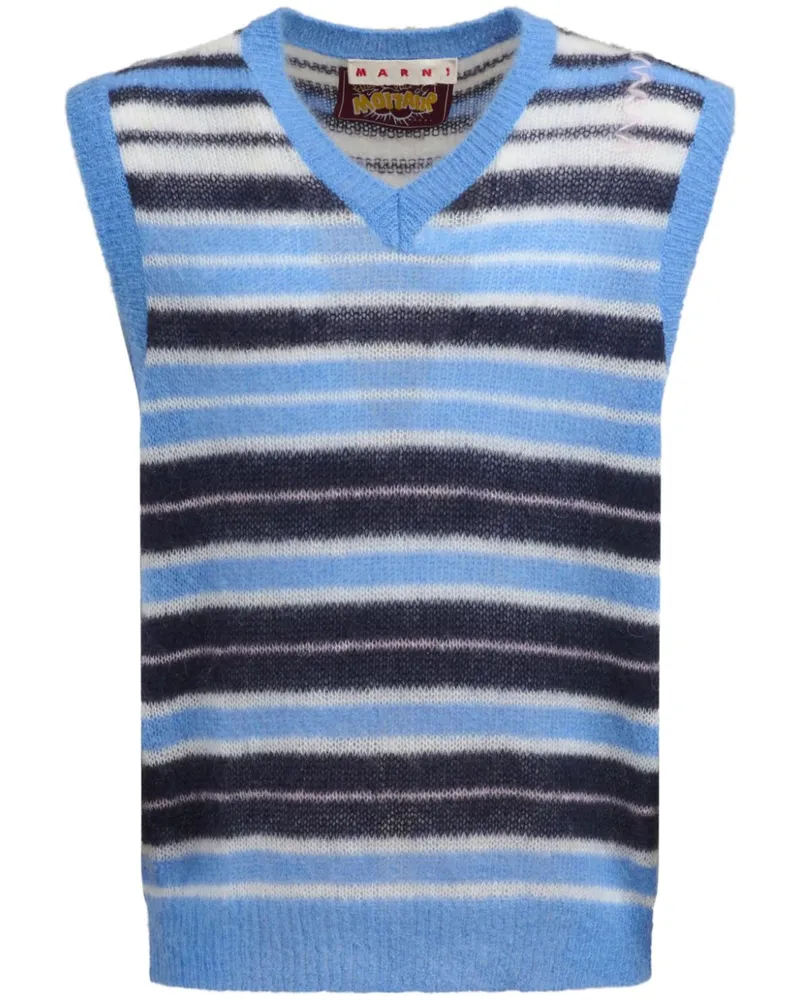 Marni Ärmelloser Pullover - Blau Blau