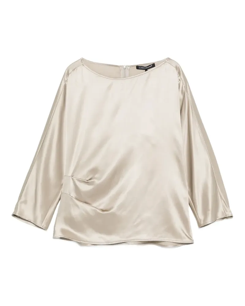 Luisa Cerano Top mit drapiertem Detail - Nude Nude