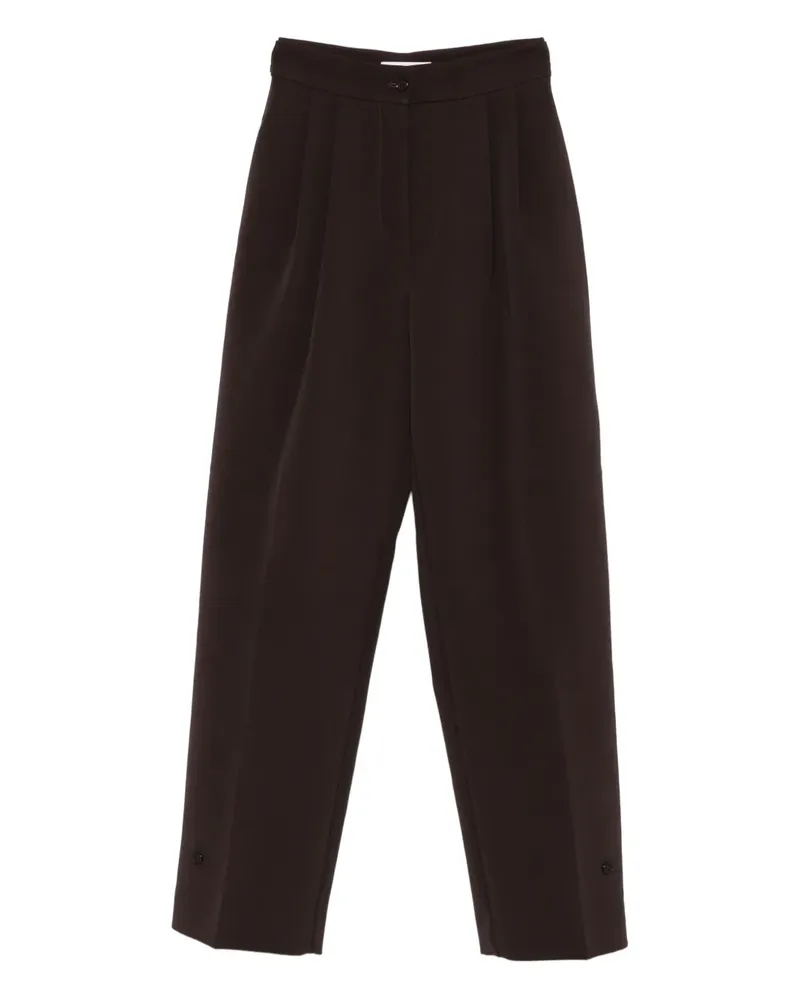 FRANKIE Shop Hose mit Abnähern - Braun Braun