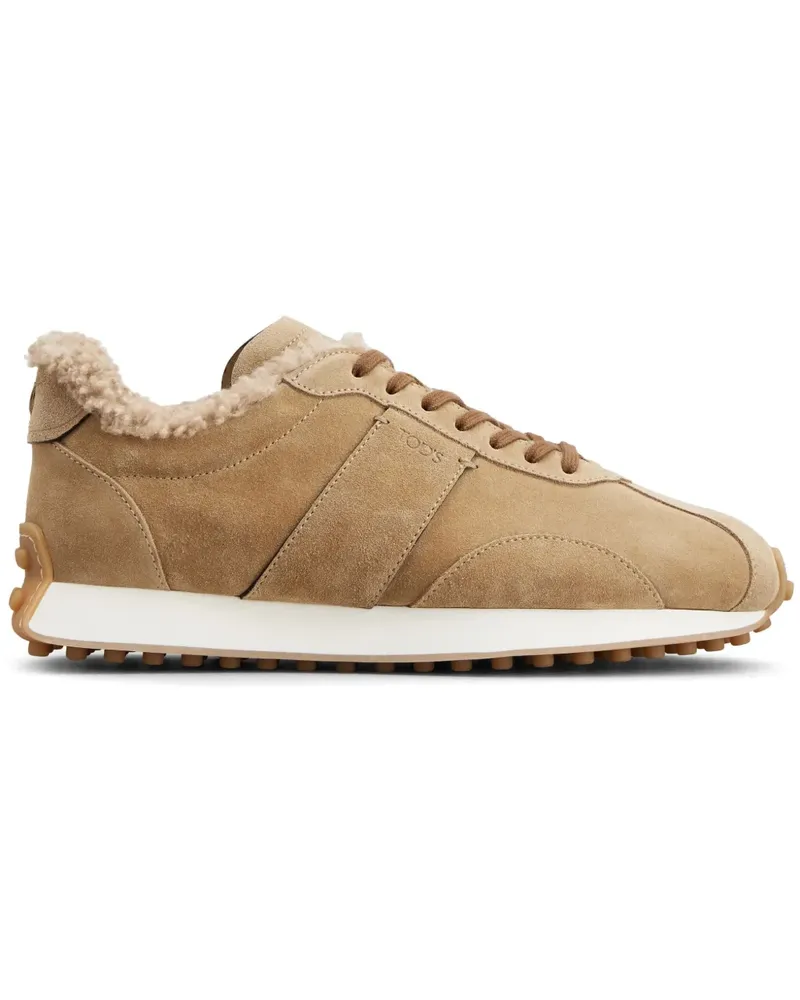 TOD'S Sportivo Active Sneakers aus Wildleder - Nude Nude