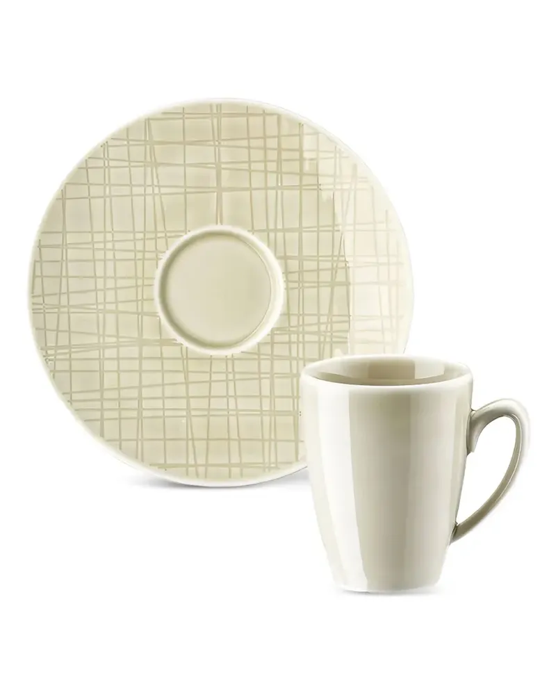 Rosenthal Set aus Espressotassen und Untersetzer (6er-Set) - Nude Nude