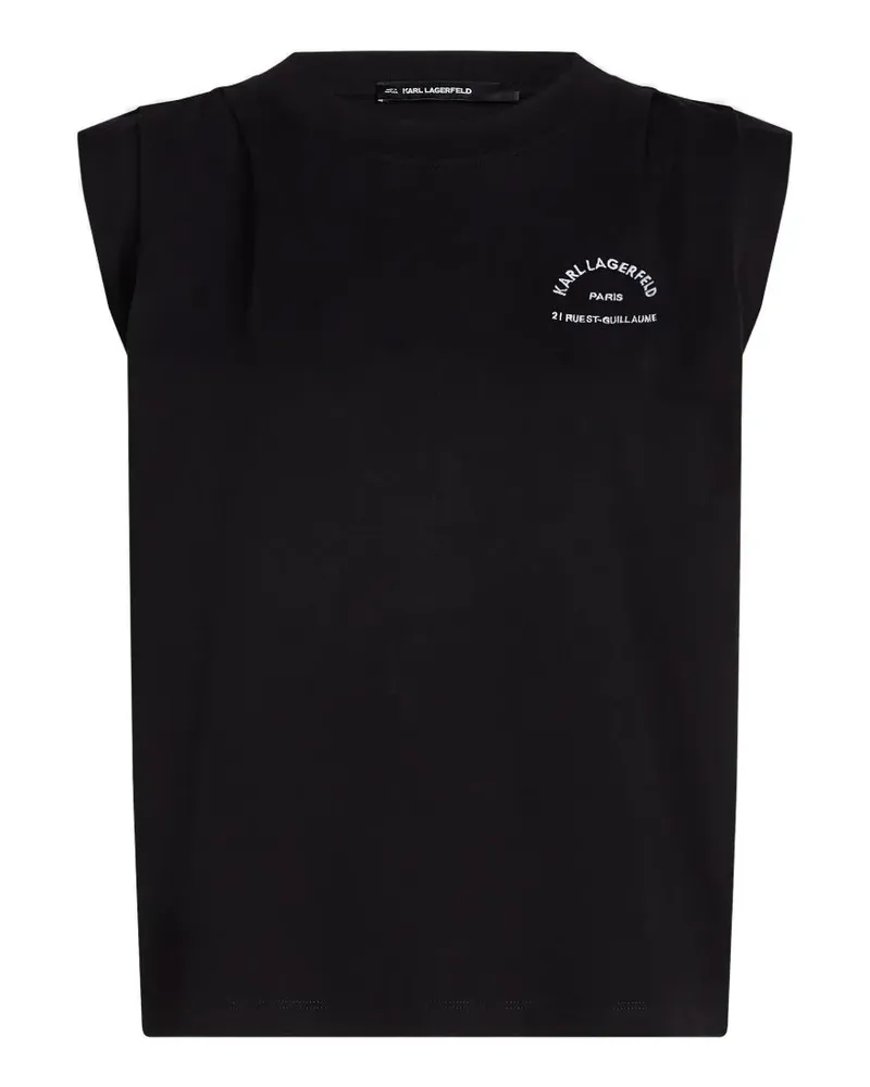 Karl Lagerfeld Rue St-Guillaume T-Shirt - Schwarz Schwarz