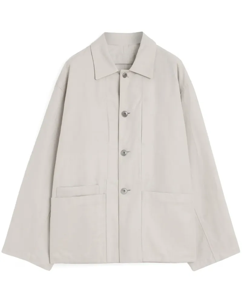 Christophe Lemaire Hemdjacke mit klassischem Kragen - BG200 MASTIC Bg200