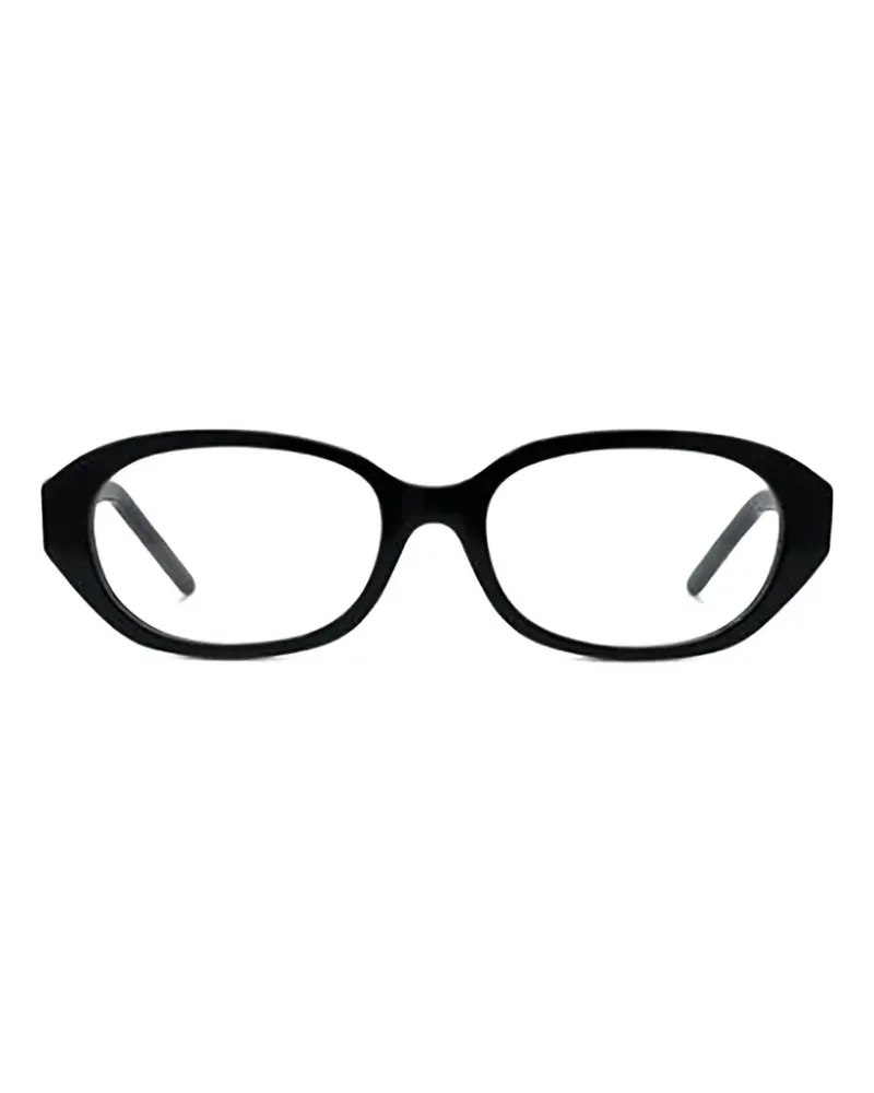 Givenchy oval-frame glasses - Schwarz Schwarz