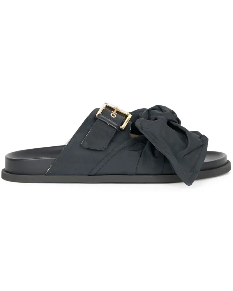 N° 21 Sandalen mit Knotendetail - Schwarz Schwarz
