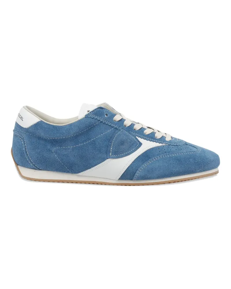 Philippe Model suede lace-up sneakers - Blau Blau