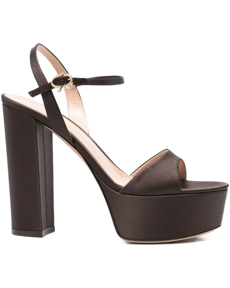 Gianvito Rossi Marlena Sandalen 85mm - Braun Braun