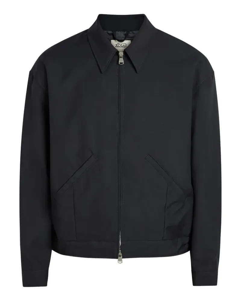 Valstar zip-up spread-collar jacket - Blau Blau