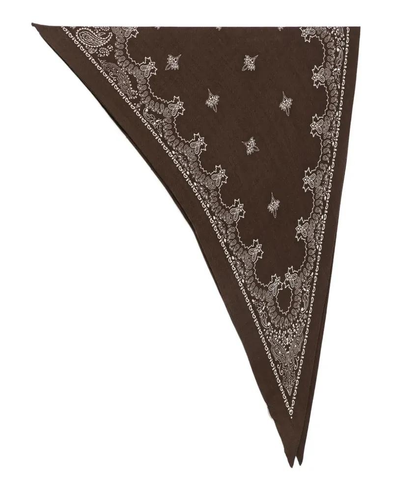 Destin Schal mit Paisley-Print - Braun Braun