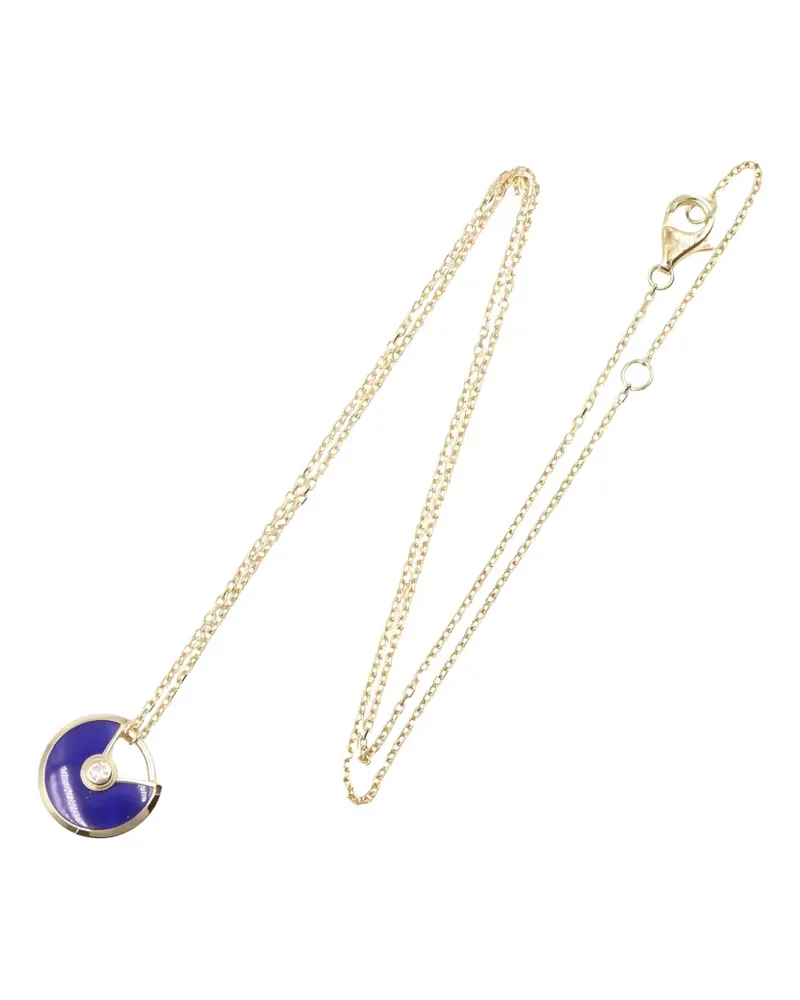 Cartier 2010s Amulet lapis lazuli necklace - Gold Gold