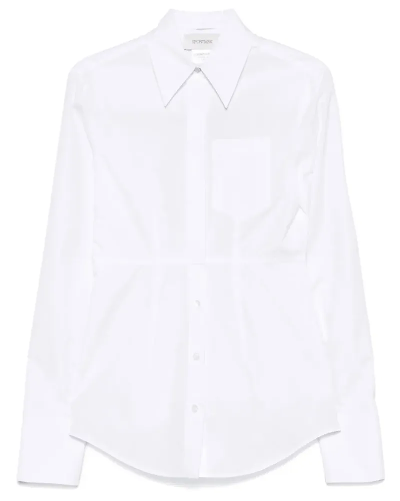 SPORTMAX Gocce Hemd - Weiß Weiß