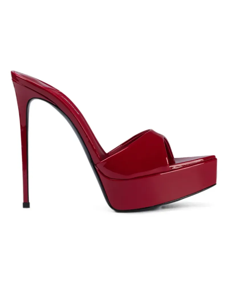 Le Silla Uma Plateau-Sandalen - Rot Rot