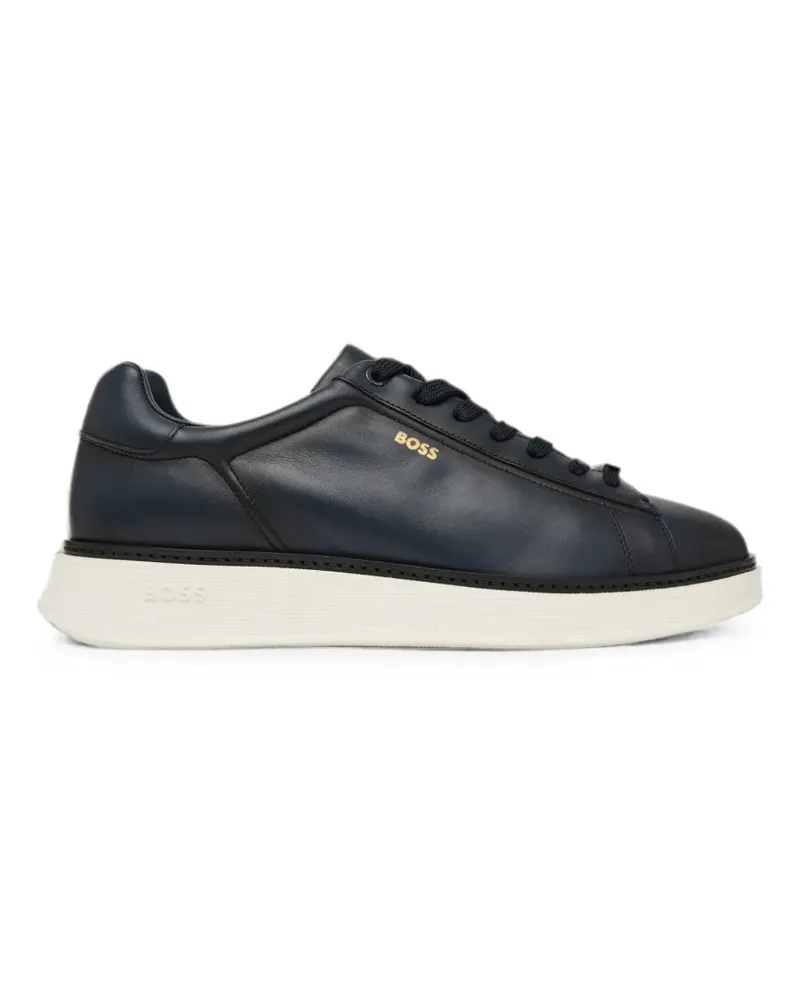 HUGO BOSS Sneakers mit Logo-Print - Blau Blau