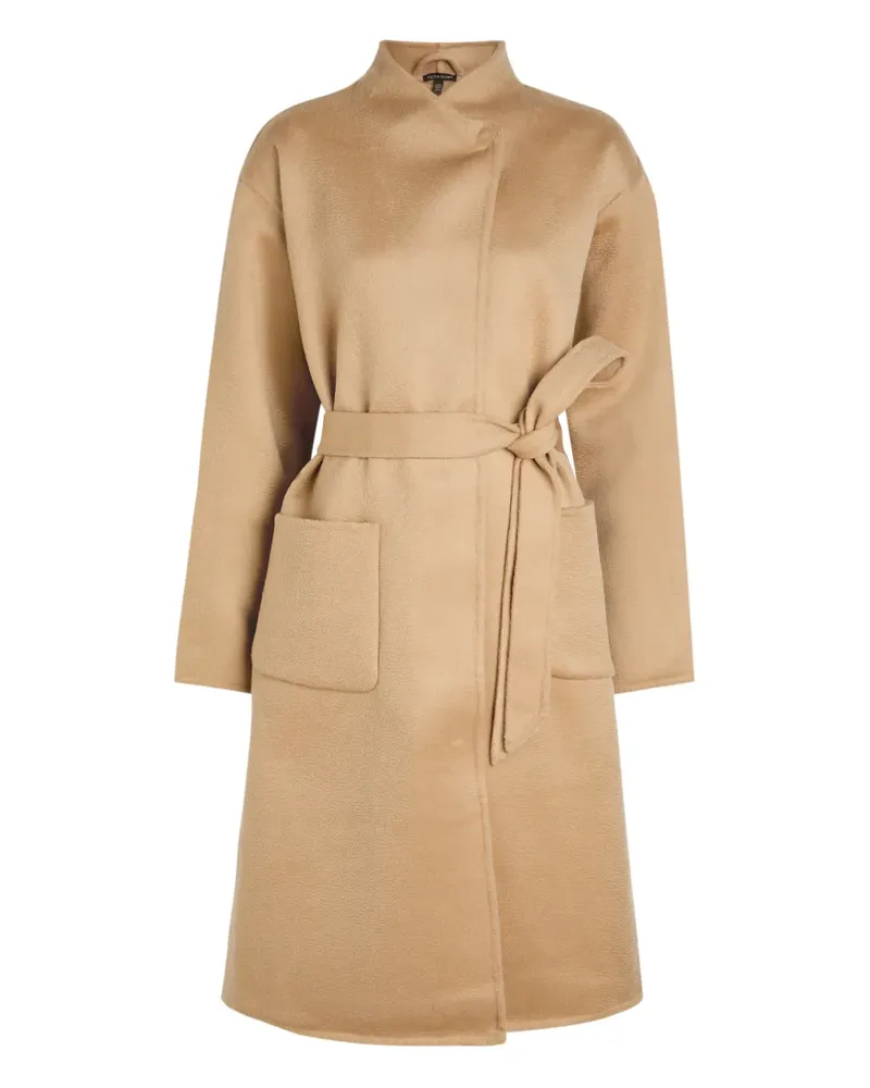Eileen Fisher tie-belt coat - Nude Nude