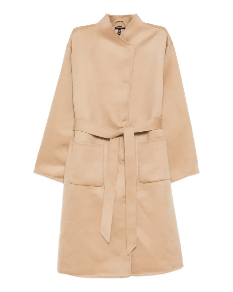 Eileen Fisher Mantel mit Bindegürtel - Nude Nude