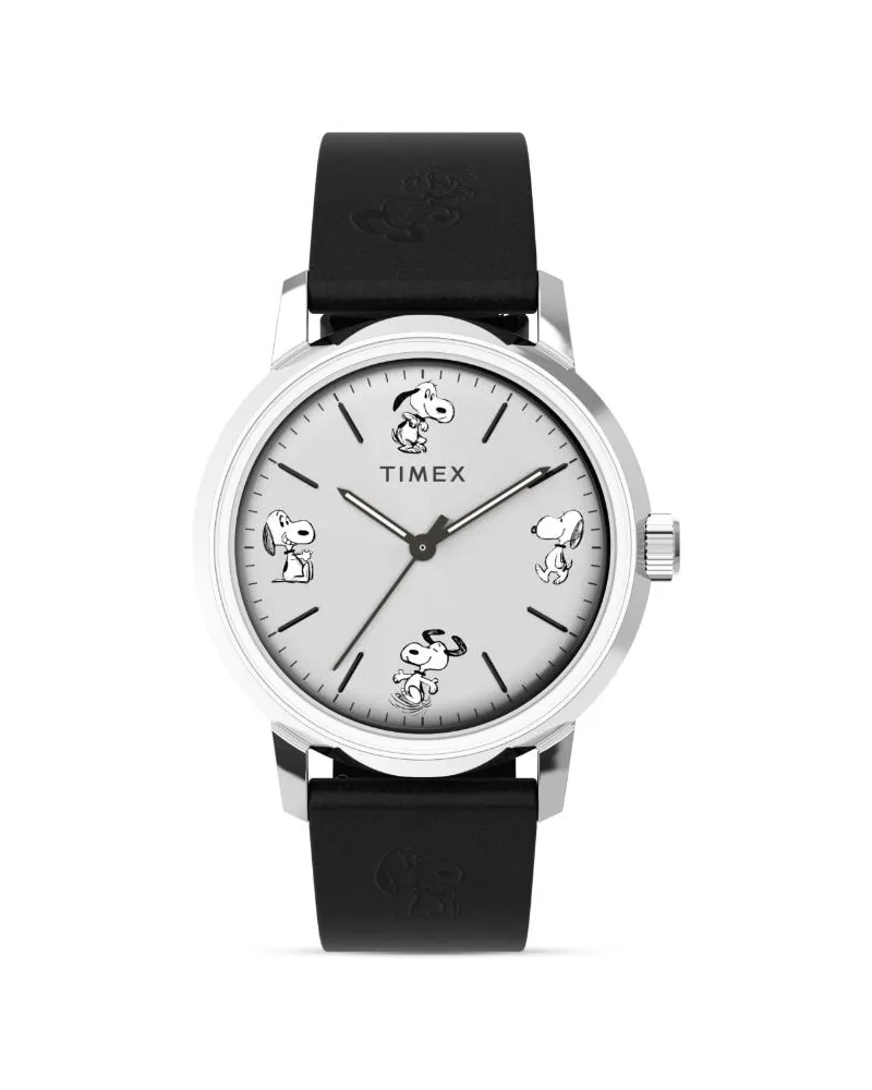 Timex x Peanuts Marlin 40mm - Silber Silber