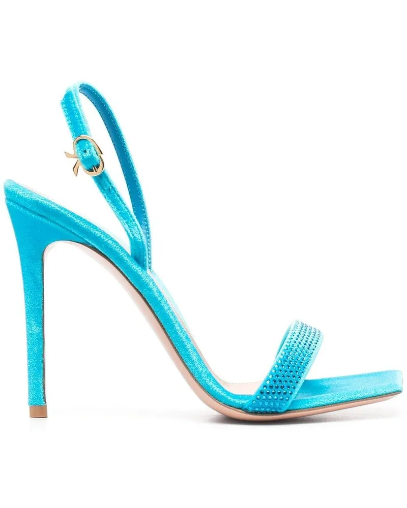 Gianvito Rossi Britney Sandalen 105mm - Blau Blau