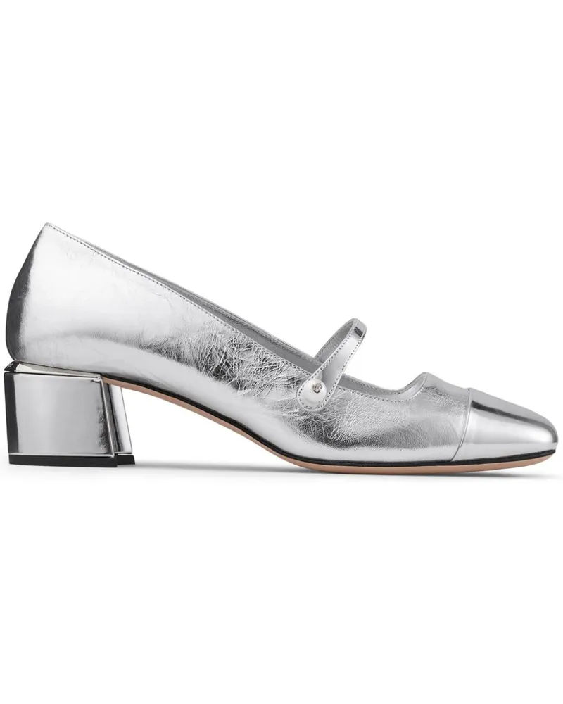 Jimmy Choo Elisa Pumps 45mm - Silber Silber