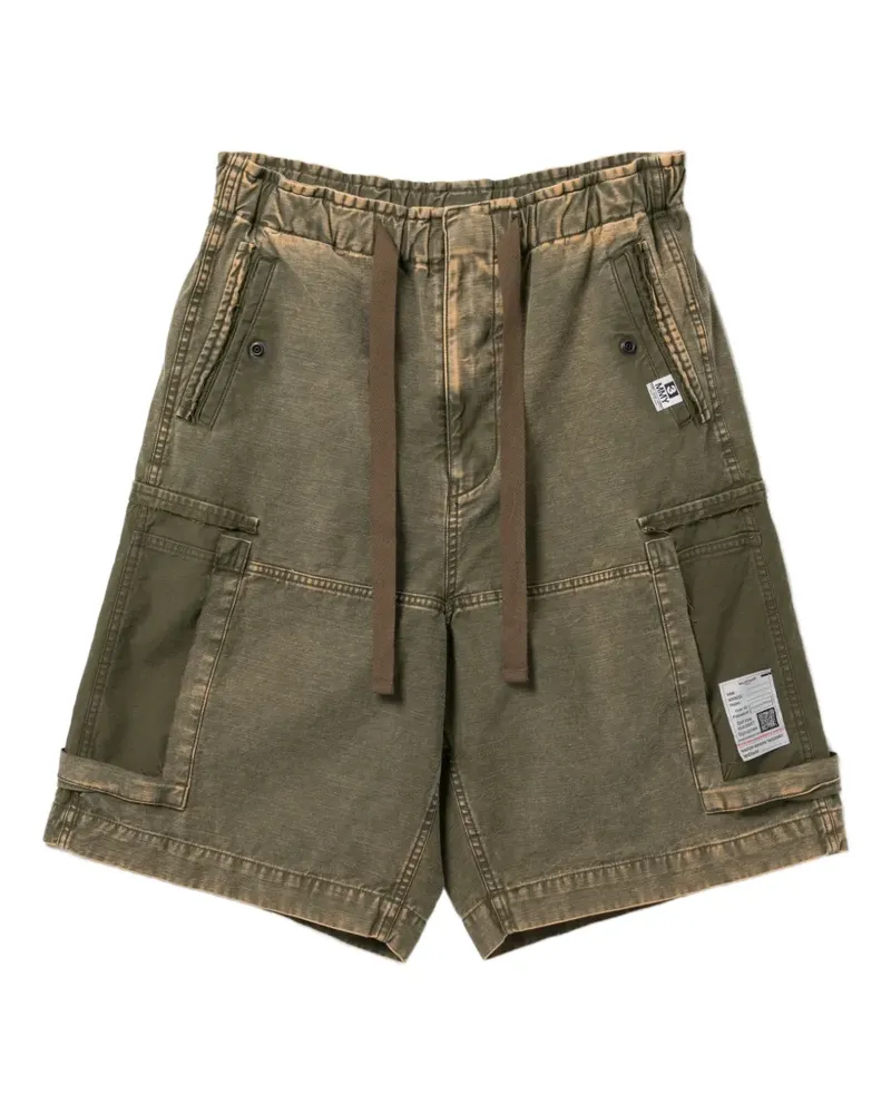 MIHARAYASUHIRO cargo pockets shorts - Grün Grün