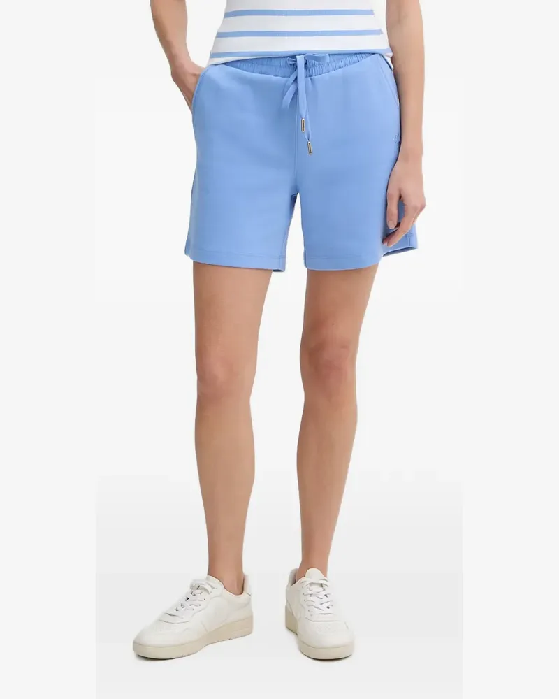 JOOP! Trissi Shorts mit Kordelzug und Logo-Stickerei - Blau Blau
