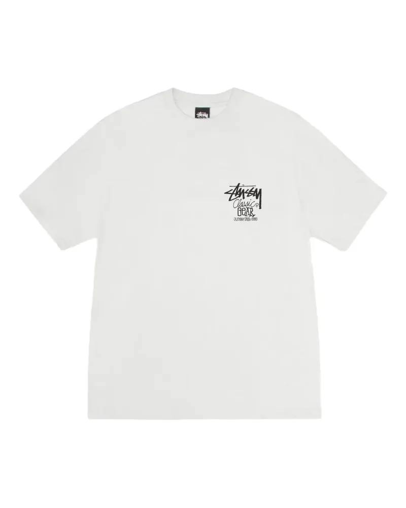 Stüssy Classic Gear T-Shirt - Weiß Weiß