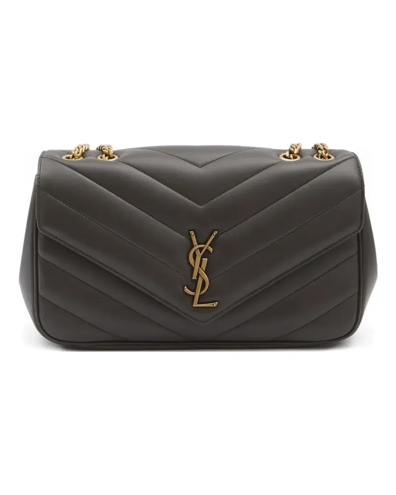 Saint Laurent medium Lou Lou shoulder bag - Grau Grau