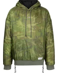 Mostly Heard Rarely Seen Kapuzenjacke mit Camouflage-Print Grün