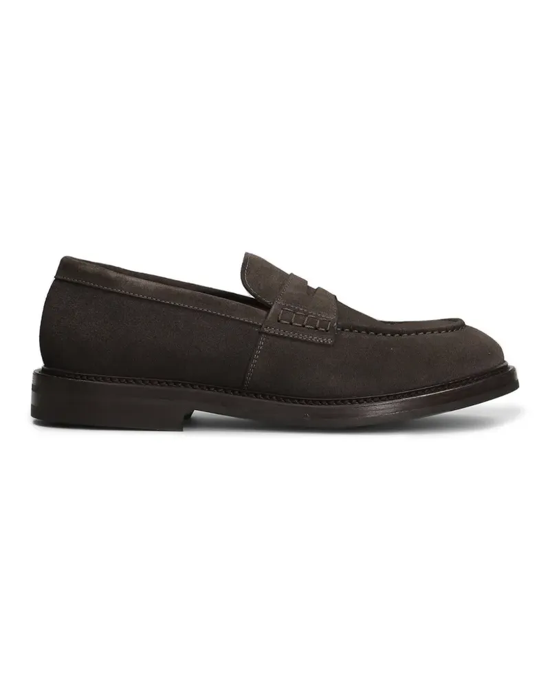 Green George Penny-Loafer aus Wildleder - Braun Braun