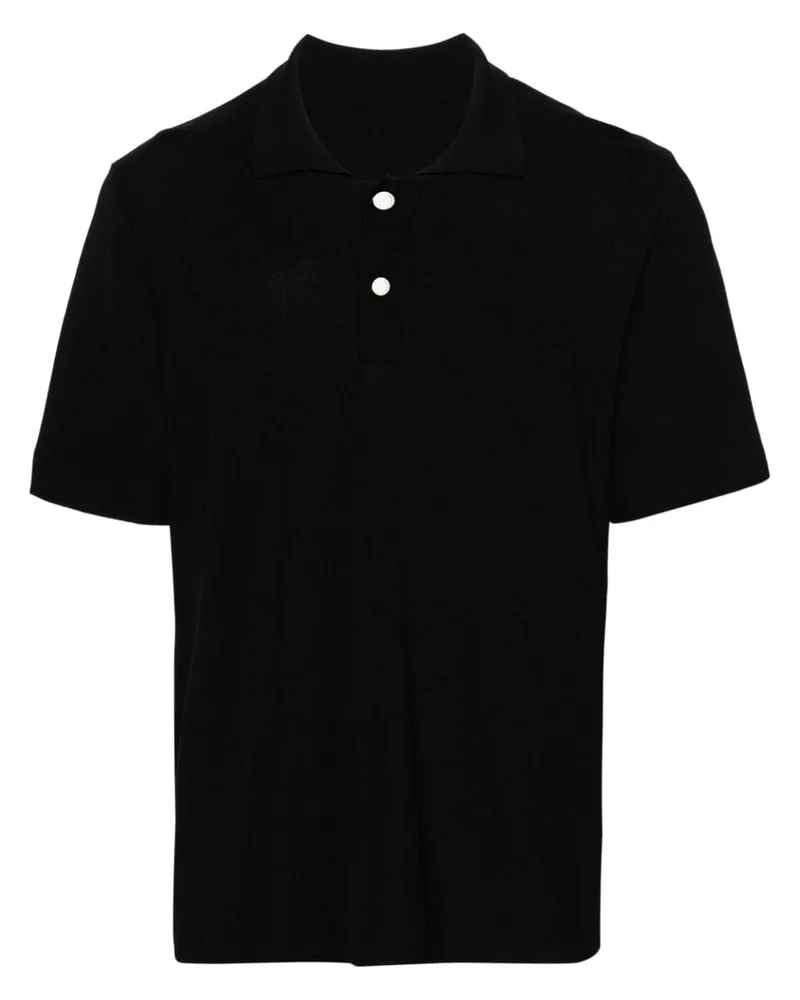 Jacquemus Le Polo Maille Poloshirt - Schwarz Schwarz