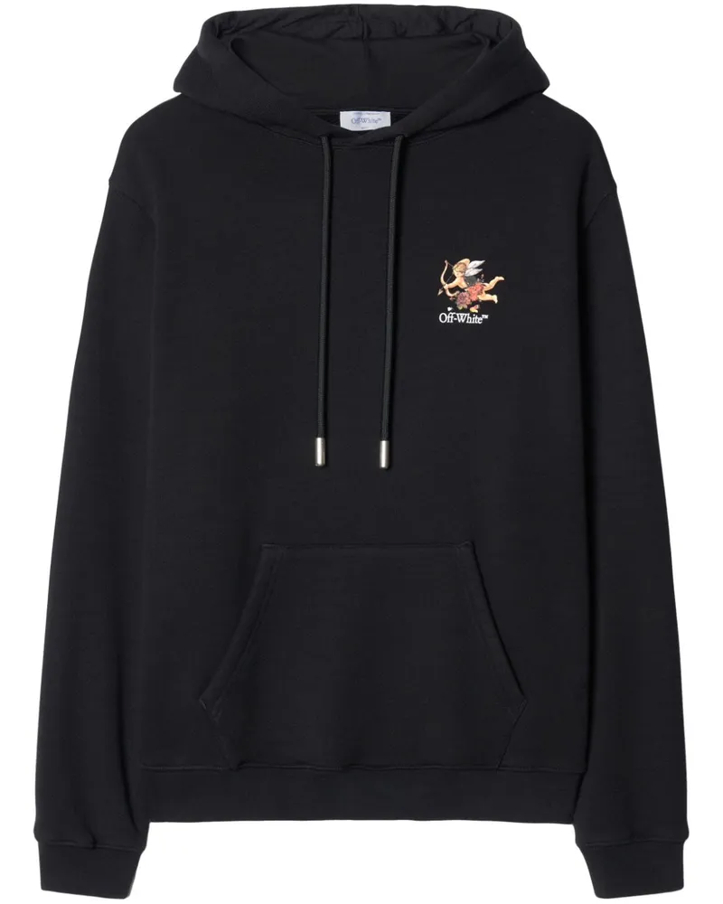 OFF-WHITE Fresco Bookish Hoodie - Schwarz Schwarz