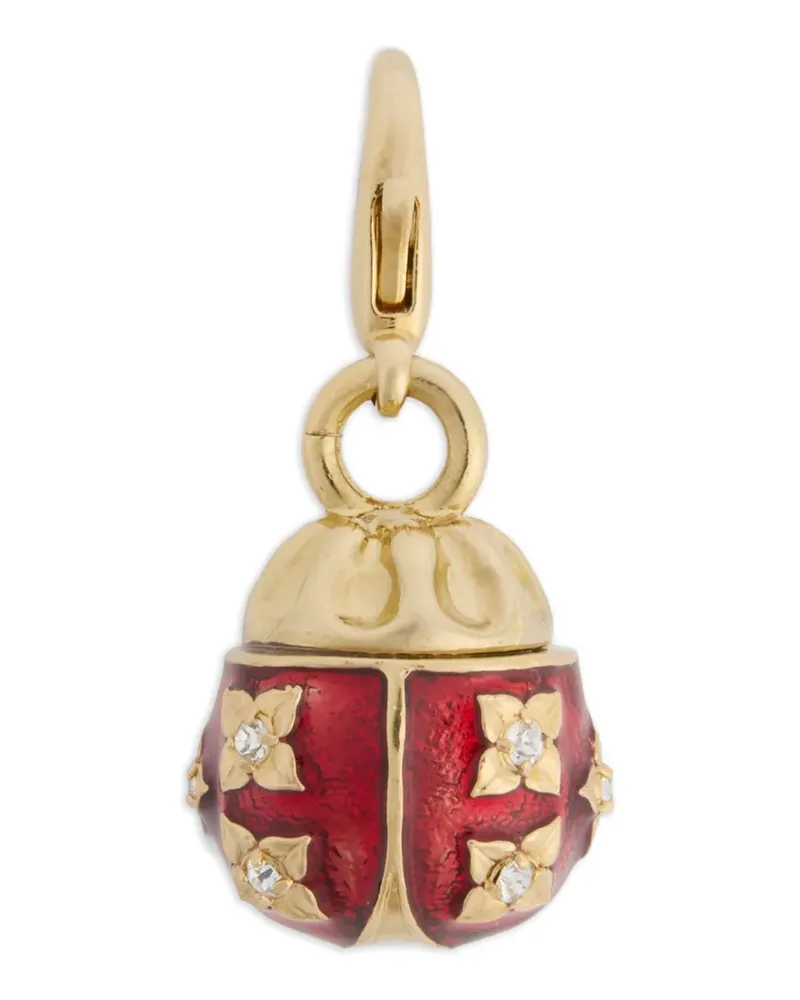 La DoubleJ Lady Scarab charm - Gold Gold