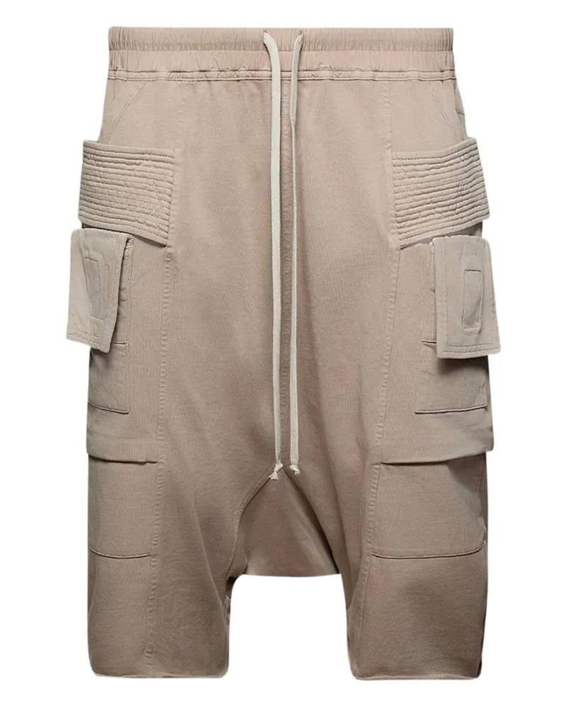 DRKSHDW by Rick Owens cargo-pocket shorts - Nude Nude