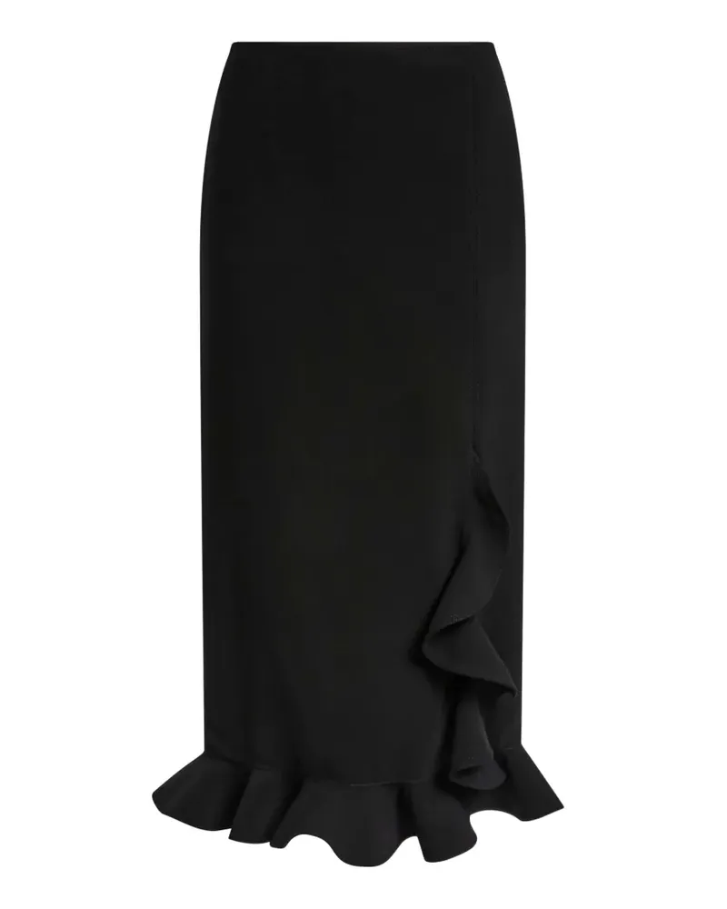 Moschino Asymmetrischer Rock - Schwarz Schwarz