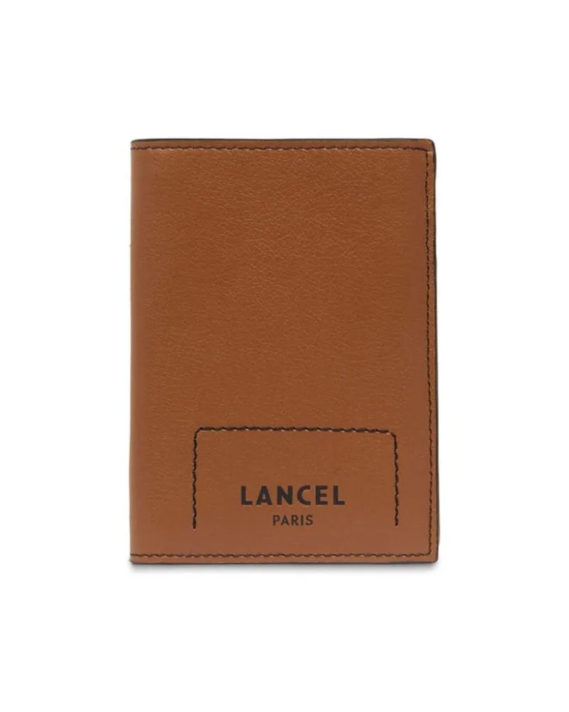 Lancel 9cc Portemonnaie mit Klappe - Braun Braun