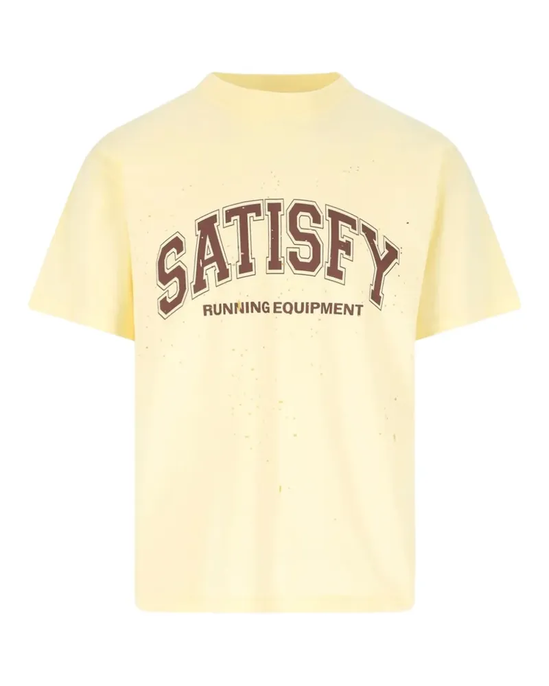 Satisfy MothTech™ performance T-shirt - Gelb Gelb