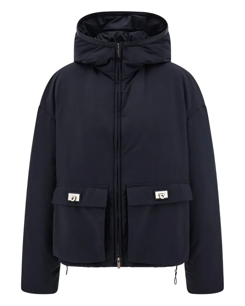 Ferragamo hooded jacket - Schwarz Schwarz