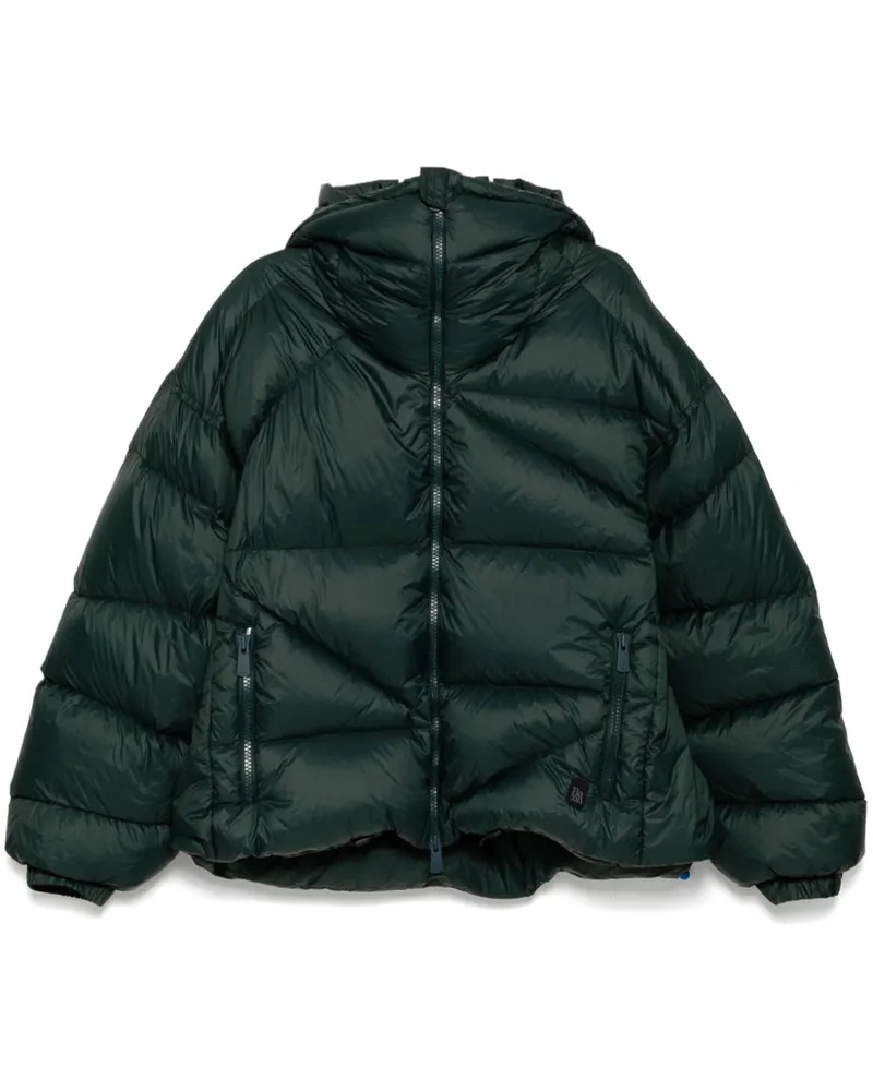 Bacon Gefütterte Jacke mit Einsätzen - Grün Grün